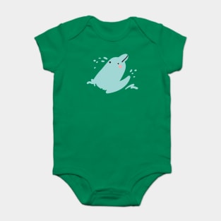 Cute Dolphin Baby Bodysuit